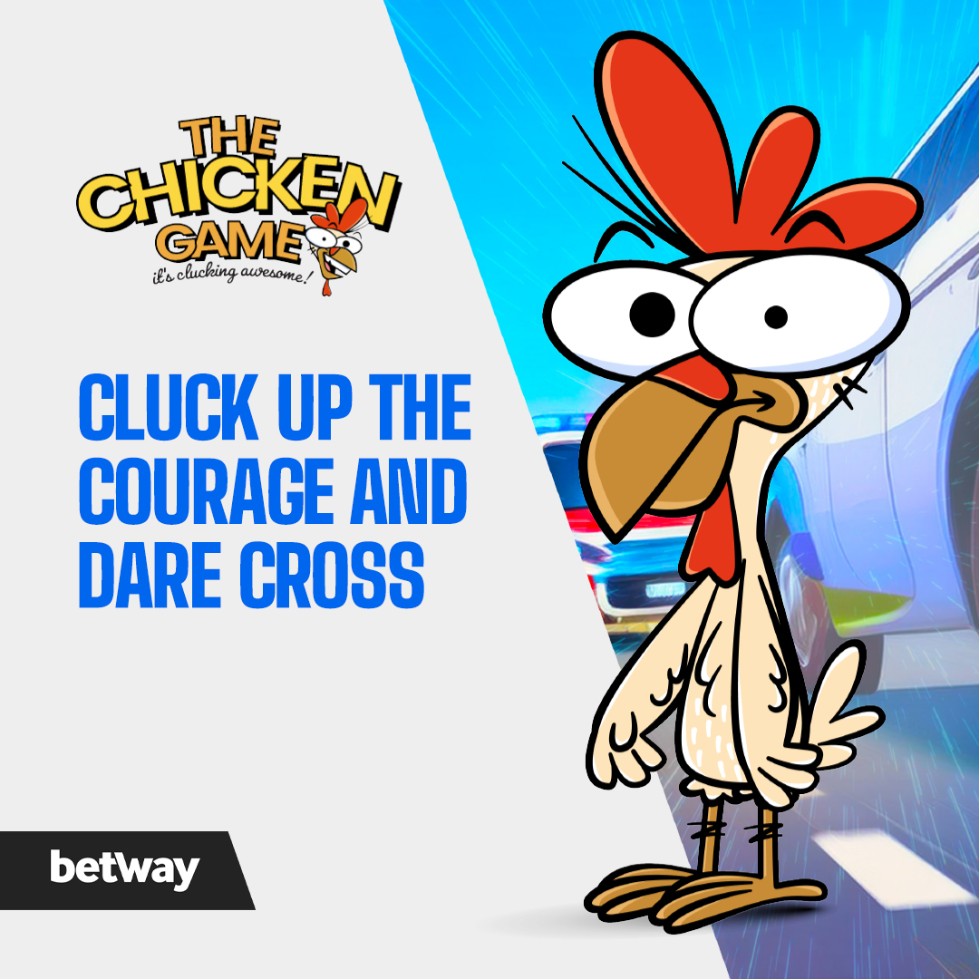 BetwayMalawi's tweet photo. The road’s open… if you dare to cross. 😉🐔
Big wins await the brave💪🏿
Play here 🔗➡ https://t.co/pWsbaE1t2a
#chickengame
#betwaycasino https://t.co/0DSexIdScn