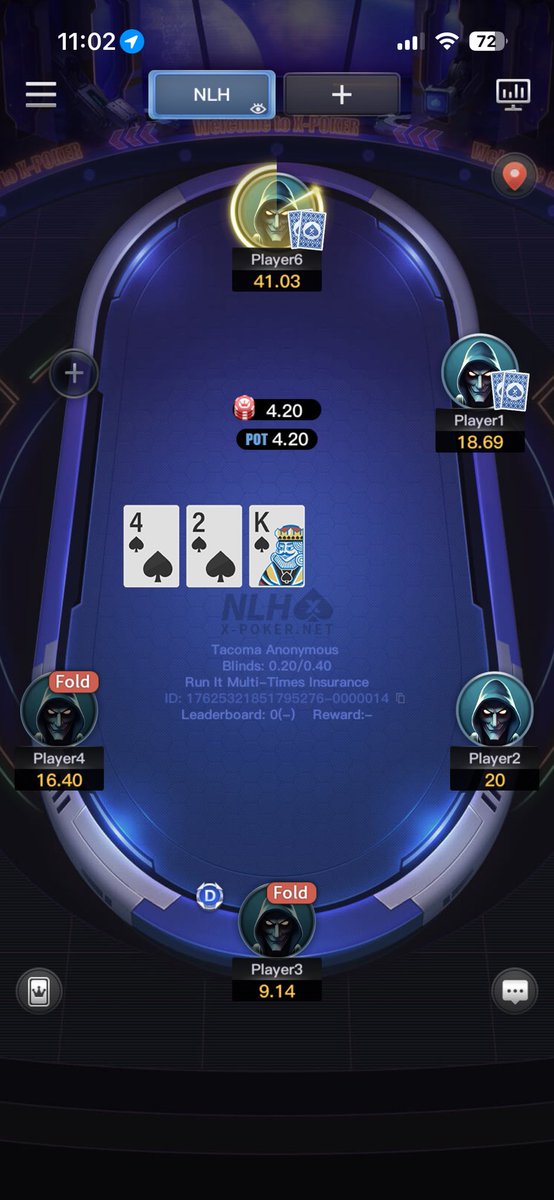 shortstackPC's tweet image. One seat open! See y’all at the 5 buyin rebuy tonight at 8 pm.