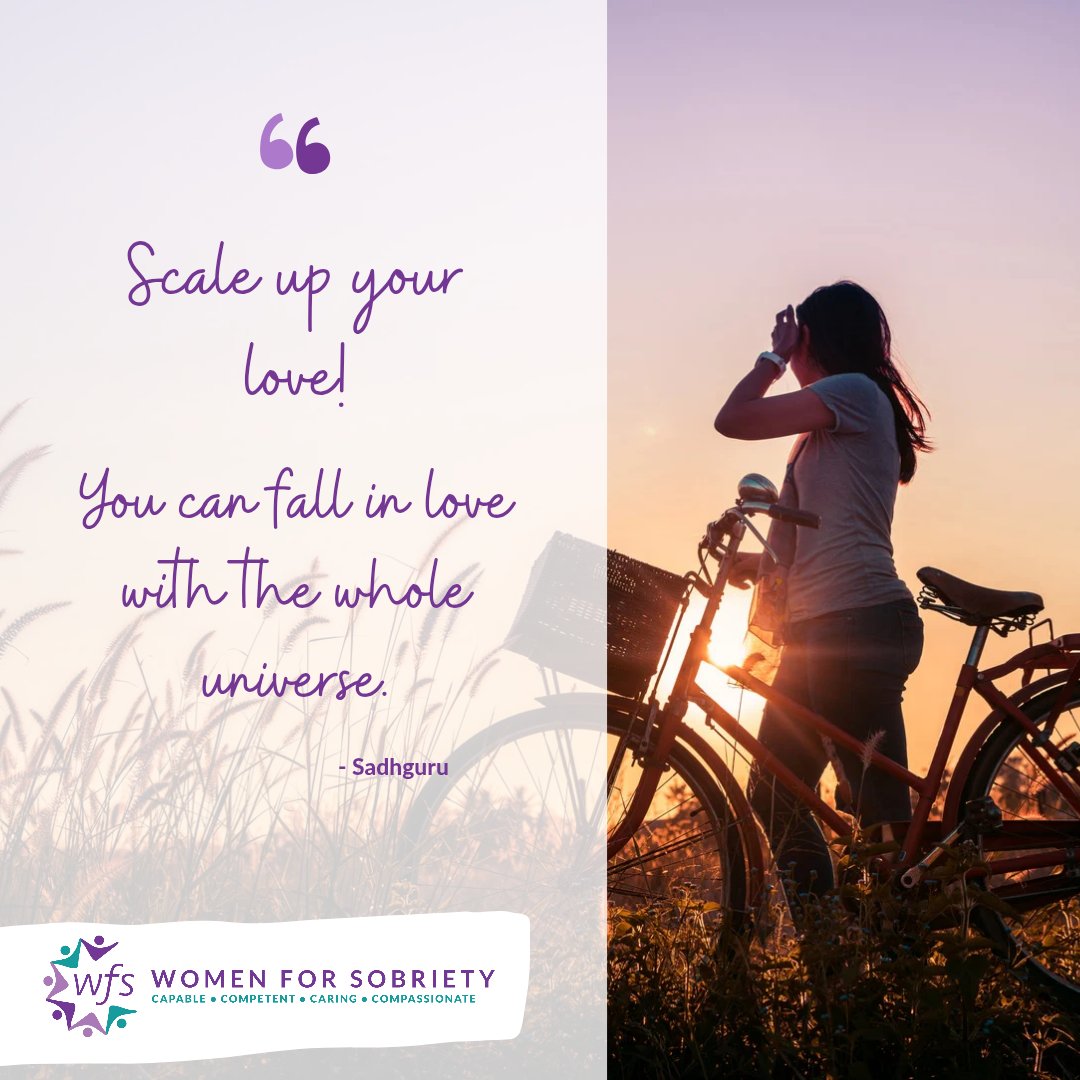 Life can be ordinary or it can be great. 
Greatness is mine by a conscious effort. 
#WFS #NewLifeProgram #Statement6
#WomenForSobriety
For more info: linktr.ee/wfsinc