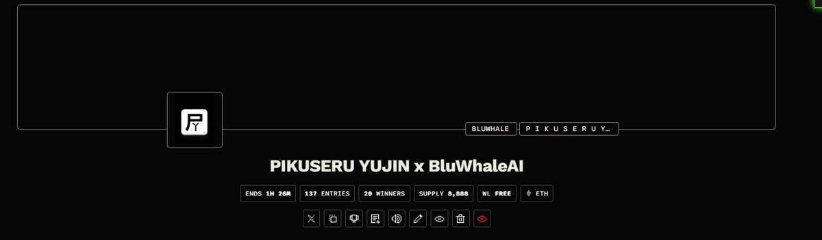 I heard that <a href="/KiiChainio/">KiiChain</a> and <a href="/bluwhaleai/">Bluwhale</a> is a cook!

Well, <a href="/PikuseruYujin/">ＰＩＫＵＳＥＲＵ　ＹＵＪＩＮ</a> will cook the WLs for all the holders!