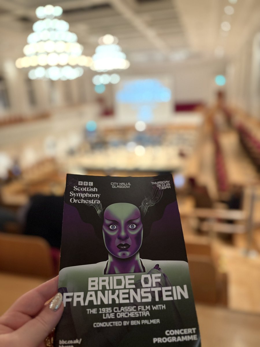 mezzocheryl's tweet image. Brilliant screening of Bride of Frankenstein last night with live soundtrack played by the incomparable @BBCSSO and conducted masterfully but @conductorben - live music, nothing better.