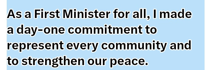 Nige1919's tweet photo. @moneillsf Absolute 💯% Bullshit. 'As a first minister for all' ,what community are you representing here? #NotMyFirstMinister #FoolingNoOne https://t.co/gTgh5ayPN3