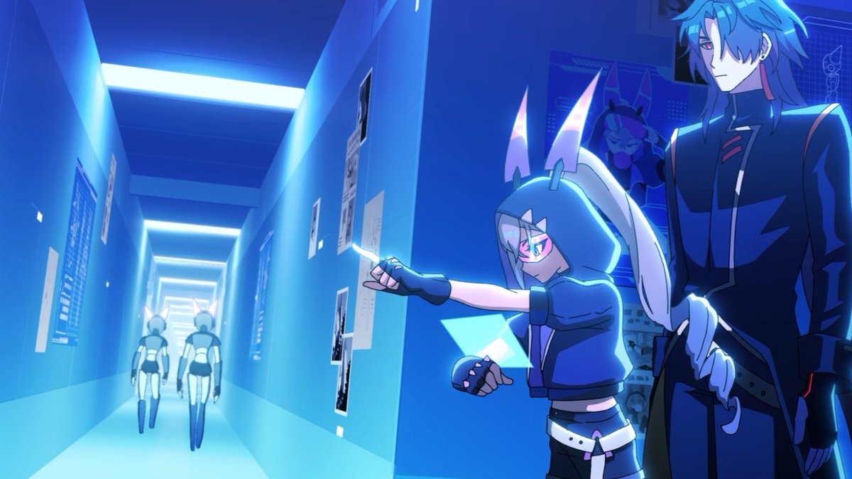 pixieminxy's tweet photo. blade having to pull silver wolf back by the scruff like a cat because she's not paying attention to her surroundings is 😭🥹 https://t.co/6jqQ9DQxEc