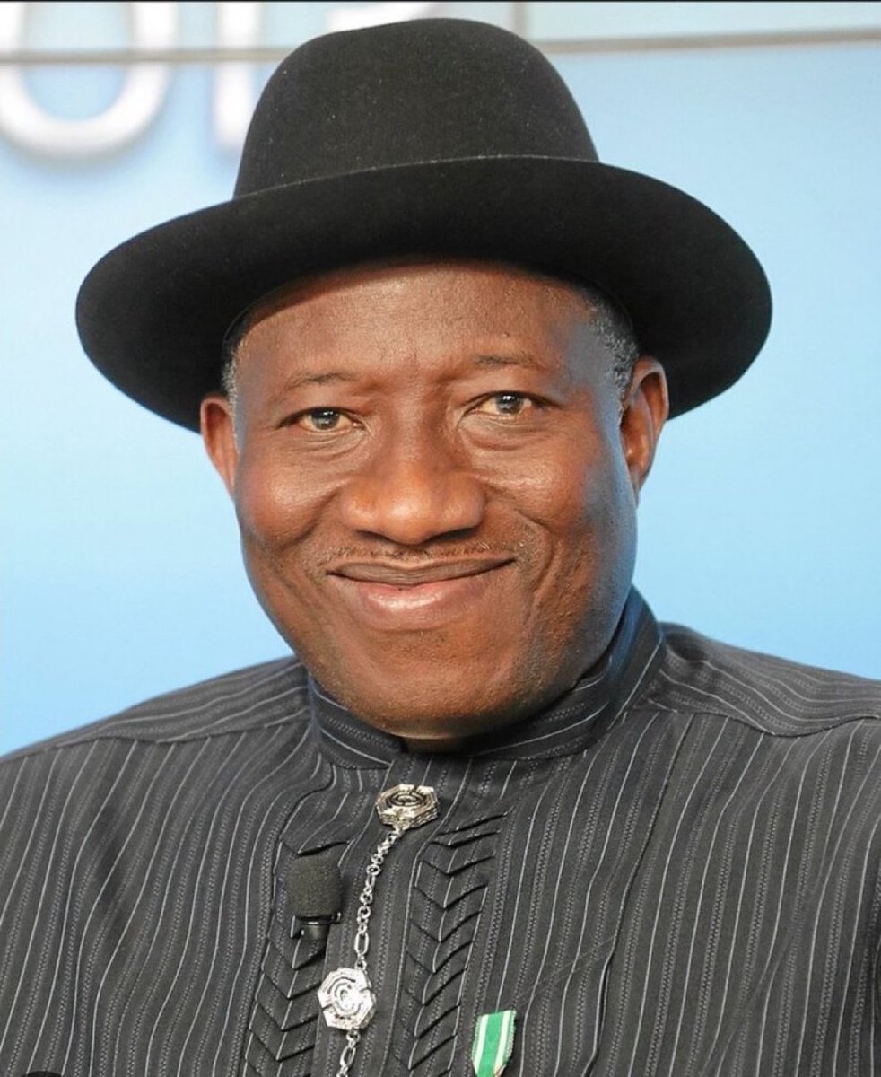 NigeriaStories's tweet photo. “My political journey looks like a political miracle, from deputy governor to becoming the president of this country, it was a miracle. It is only God that made it possible.” 

~ Goodluck Jonathan says https://t.co/EtufNWqxp6