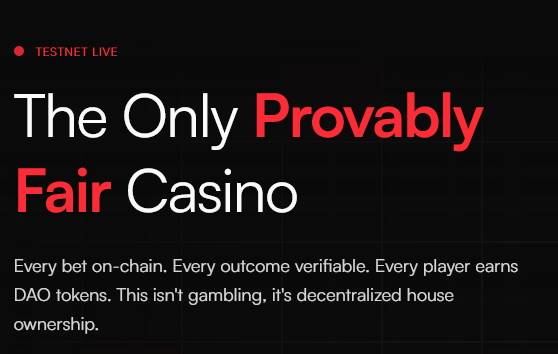As a lifetime degen who's hit every table from Monaco to Vegas to sketchy offshore dens, I wanna shoutout <a href="/Vault777Casino/">Vault777</a>. 

On-chain setup with Chainlink VRF for fair play, SDK for creators to build games (DAO-voted in, they get 5% fees), low 1% edge, bet-to-earn tokens etc..