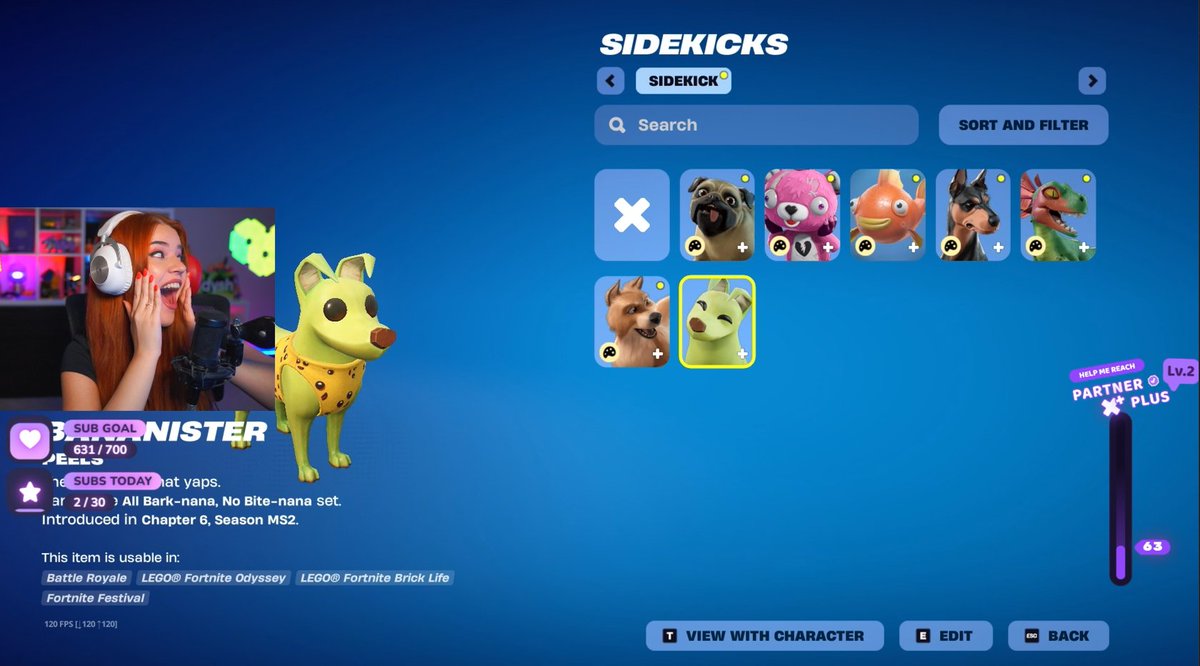 reddysh's tweet image. Incroyableee help me customize and name all my new sidekicks pls 🥹 Thank you sooo much, @EpicGames, for the early access! #EpicPartner

🔴 HERE: twitch.tv/Reddysh ❤️