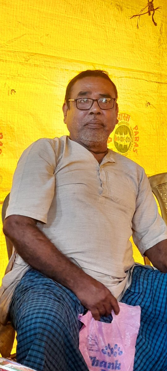 NABiC_SCSP's tweet image. Tiger survivor. Sir fought with tiger and saved himself. He now tells his story #Sundarbans