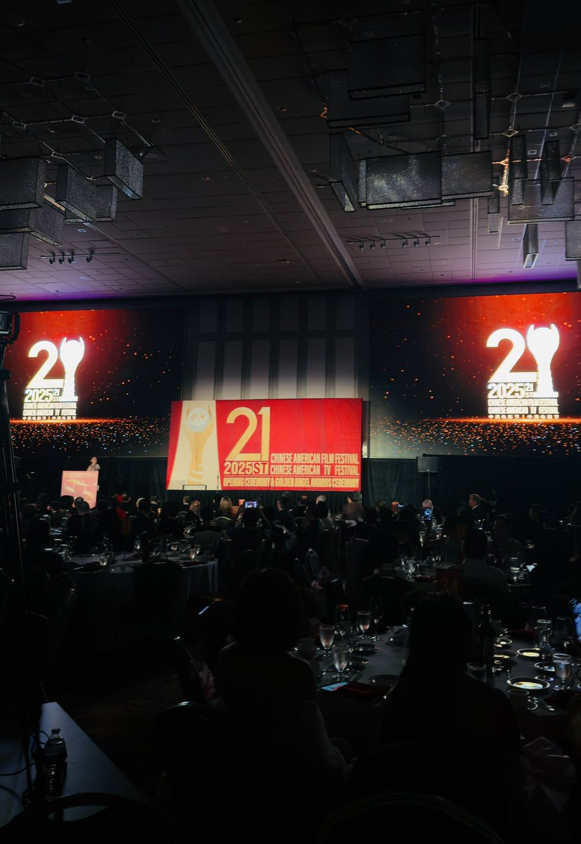 GeorgeRetelas's tweet photo. The Chinese American Film Festival selected "Sundown to Eleven" as an Official Selection. The awards ceremony in LA was a wonderful experience, and I met so many kind-hearted producers and very talented filmmakers! 🎬

Official site:
https://t.co/4BWrMVnEI4 https://t.co/JygVZ0U78b