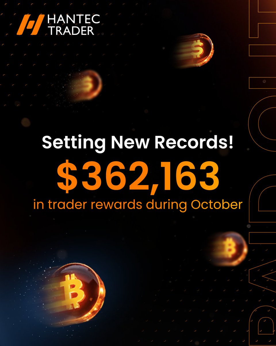 HantecTrader's tweet image. 💰 $362,163 paid to traders in October.

It's a new record! Biggest month we've ever had.

And we're just getting started 🚀

Who's ready to be part of next month's record? 🔥

🔗 Start your Program today (link in bio).