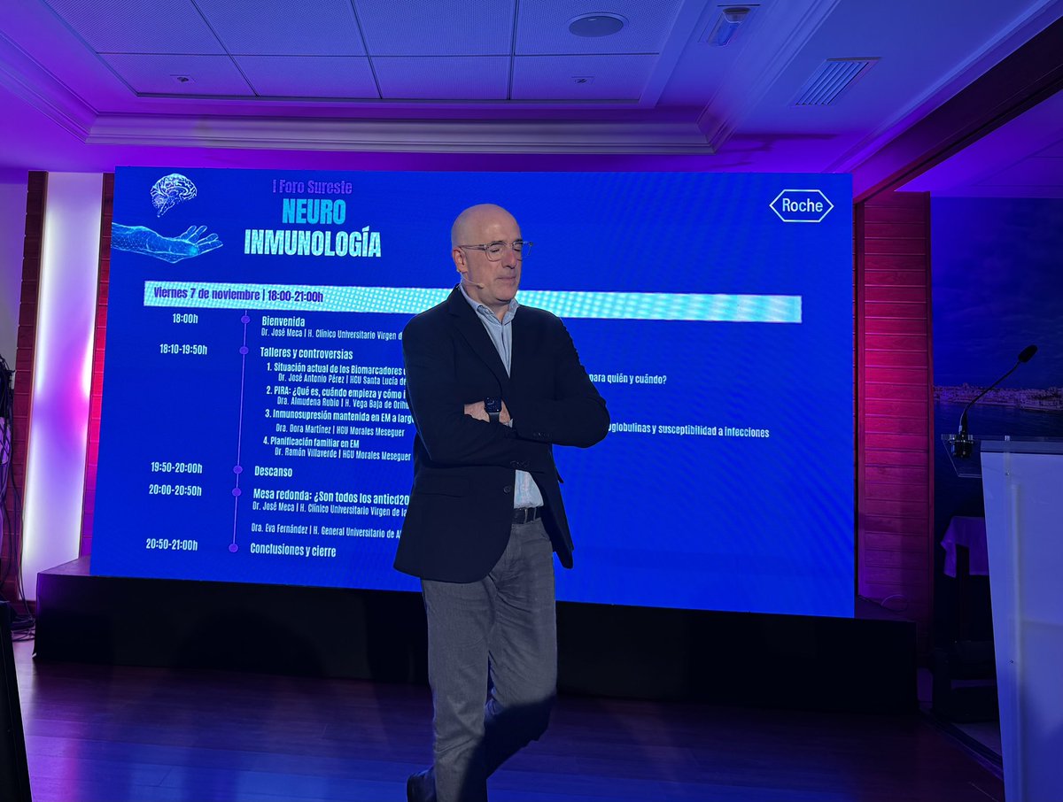 Foro del Sureste de Neuroinmunologia. Desde Cabo de Palos. Empezamos!