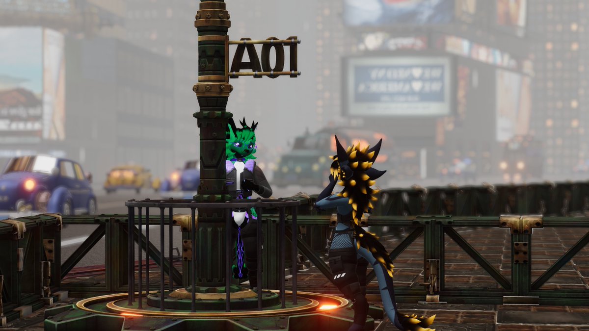 Exploring the city with <a href="/CryptidKion/">Kion</a> 

📸: <a href="/CryptidKion/">Kion</a>