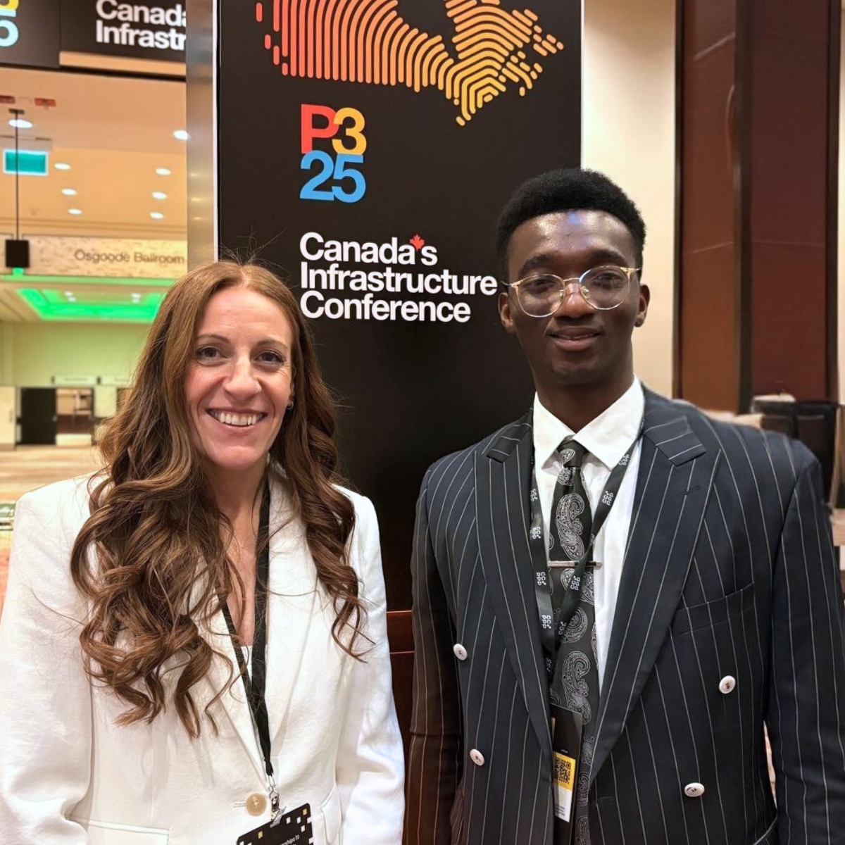 CEO Lisa Mitchell caught up with Oluwamayowa Paul Olaoba during #P32025!

He’s this year’s Mark Bain P3 Scholarship recipient, recognized for his research on renewable energy P3s.

Read his interview: lnkd.in/g-Et-wDm