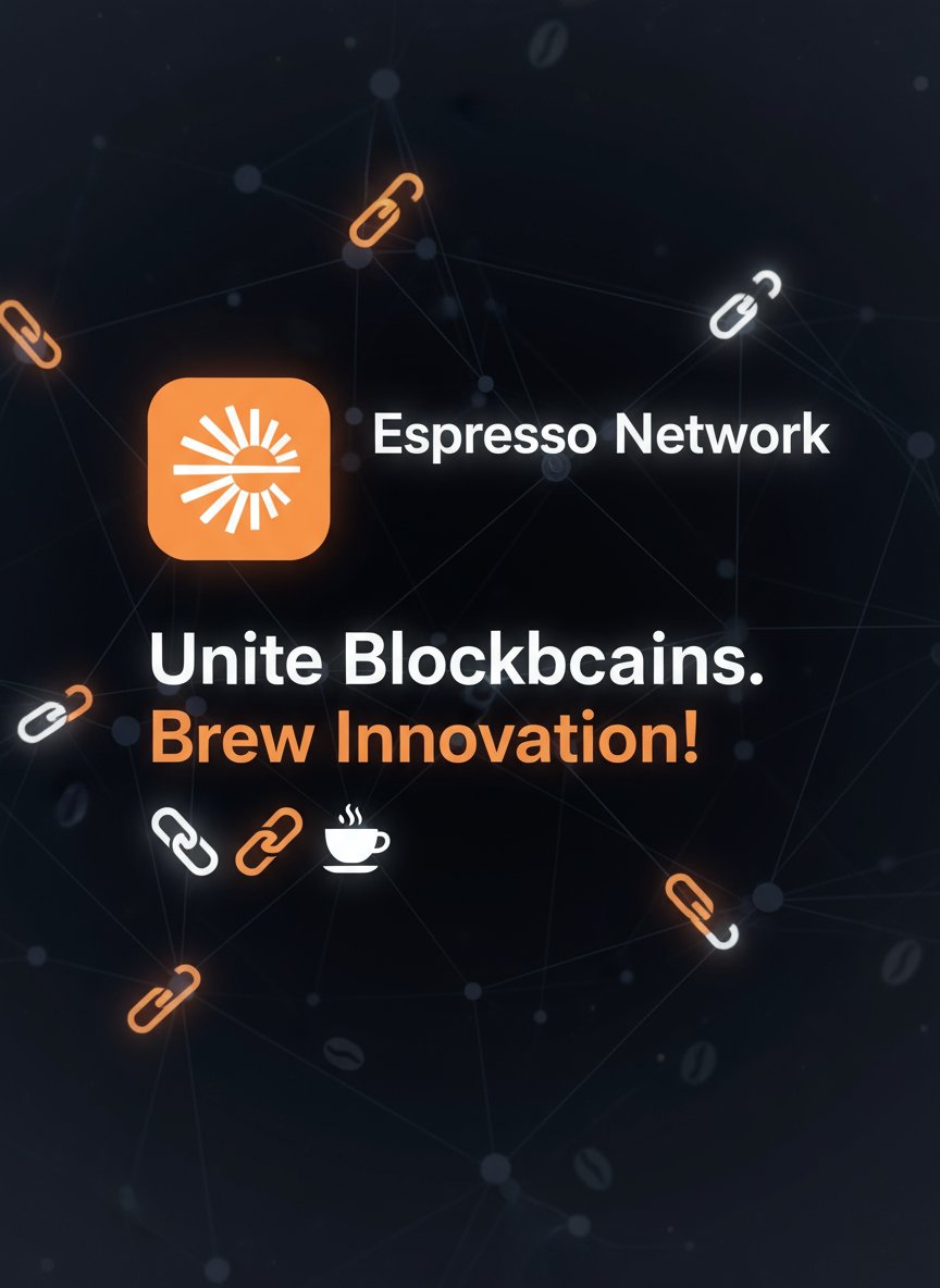 sahchain18's tweet image. Building bridges, not silos.
Espresso Network is making it real seamless composability and speed across blockchains. Loving the vision and tech behind @EspressoSys ☕️ @espressoFNDN Ready for the next wave of Web3 innovation? 🚀
#EspressoNetwork #Web3