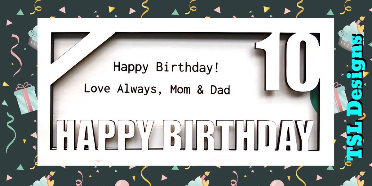 bythebeach1214's tweet image. Personalized 10th Birthday Money Holder - Custom Message Birthday Card Gift 
etsy.com/listing/176767…
#Personalized #moneyholder #birthdaygift #birthday #birthdaypresent #birthdaycard #shopsmall #glowforge #etsy #10thbirthday #10