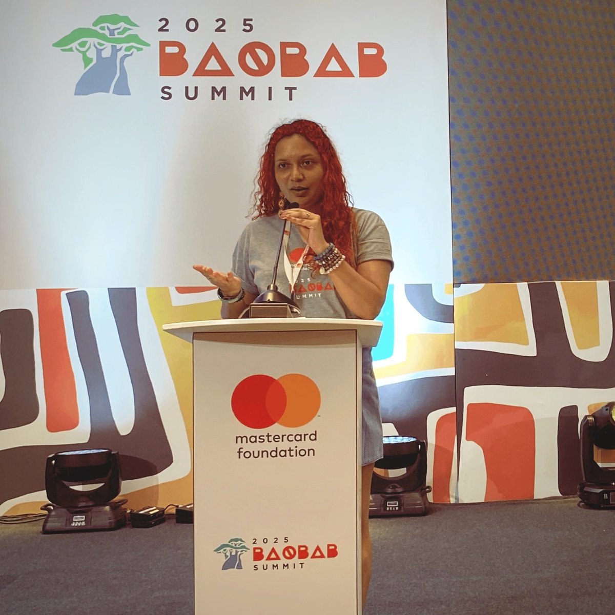 apanawapi's tweet photo. 🇲🇺 Contributing the Mauritian voice, vision, and values to the Mastercard Foundation #BaobabSummit2025 dialogue 🗣️🎤 https://t.co/XqL6BYzveN