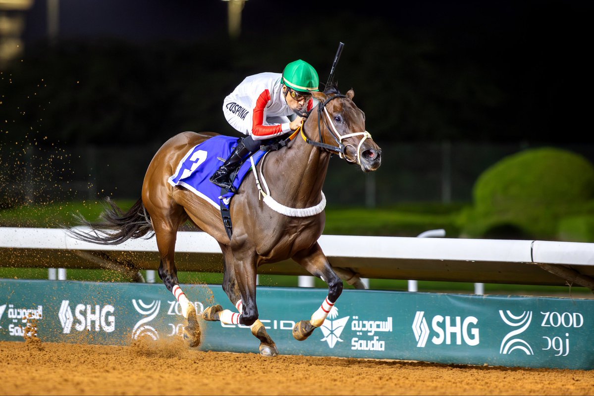 #الخيل
#ماشاءالله_تبارك_الله 

ماركة الافراس بيضاء
ومتظبطه وزيرة الدفاع للابيض .

▫️▫️

توجت المهرة ذات الثلاث سنوات
متظبطه ابنة علم
لابناء #الملك_عبدالله بن عبدالعزيز
بكأس #وزارة_الدفاع الفئة الثالثة
بعد ان قدمت استعراض اكثر من رائع
مسجلة بذلك انتصارها الخامس
تحت اشراف احمد