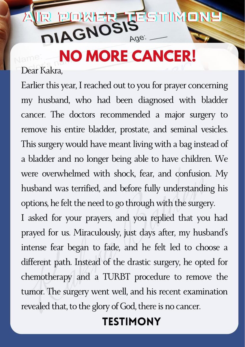 ProphetKakraB's tweet image. May every negative report in your life turn around for good, in Jesus’ name!

#kakrabaiden #testimony #testify #daily