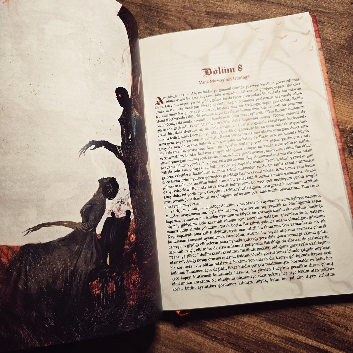 Bram Stoker'ın Drakula'sını uzun süredir bekliyorduk, özel edisyon sonunda çıktı.

Bu özel edisyonda neler var? Ebrahel Lurci'nin muhteşem illüstrasyonları; Başak Ağın, Okan Bayülgen ve Nevzat Kaya'nın detaylı yazıları bulunuyor. Bu yılın en iyi işlerinden, harika bir baskı.