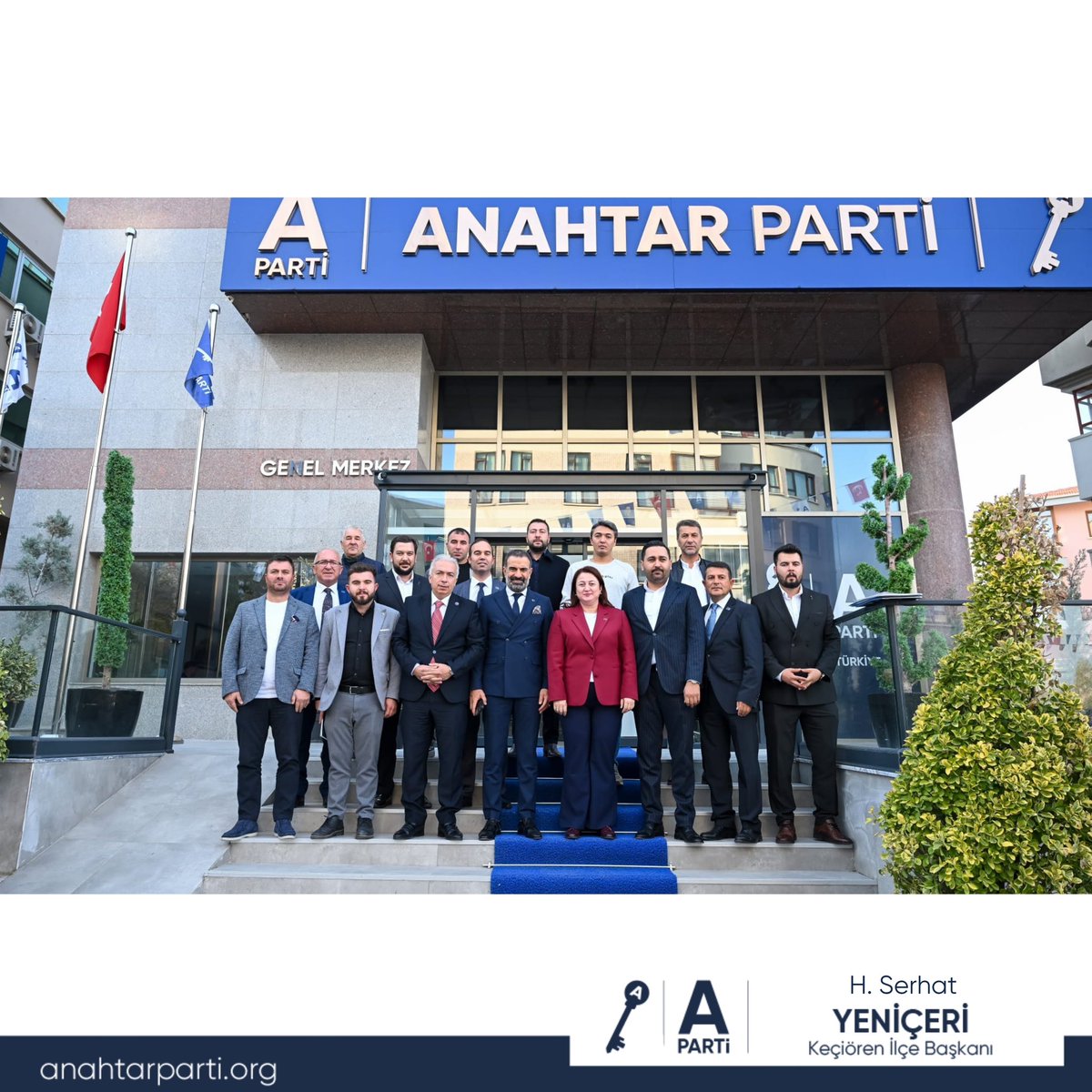 Genel Merkez Yerel Yönetimler Başkanı S. Adnan SÜPHANOĞLU başkanlığında düzenlenen toplantıya Anahtar Parti Keçiören Yerel Yönetimlerden Sorumlu İlçe Başkan Yardımcımiz Sn. Taner Kızıltaş katılım sağlayarak, İlçemiz faaliyetleri hakkında sunum yapmıştır.