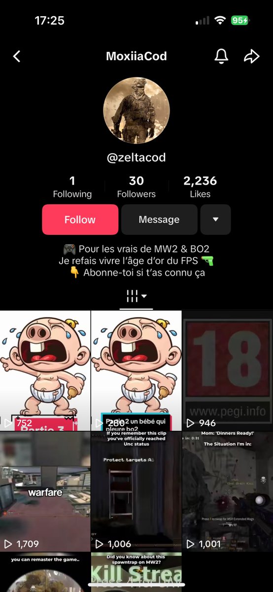 nah there’s no way someone’s actually pretending to be me on tiktok 😂 typical french