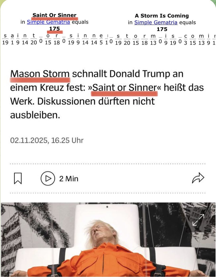 Jaeschke1984's tweet image. Dieser „Sturm“ wird sicher nicht nur in New York sondern weltweit spürbar sein!

Bald ist 9/11 - das bietet sich an!👁️

Ob das ZDF-Hauptstadtstudio das #Skript &amp;amp; die Narrative dazu schon vorliegen hat?
Und hat die #bigbeautifulbill zufällig etwas mit #dieabrechnung zu tun? ⚖️🧖🏼‍♂️