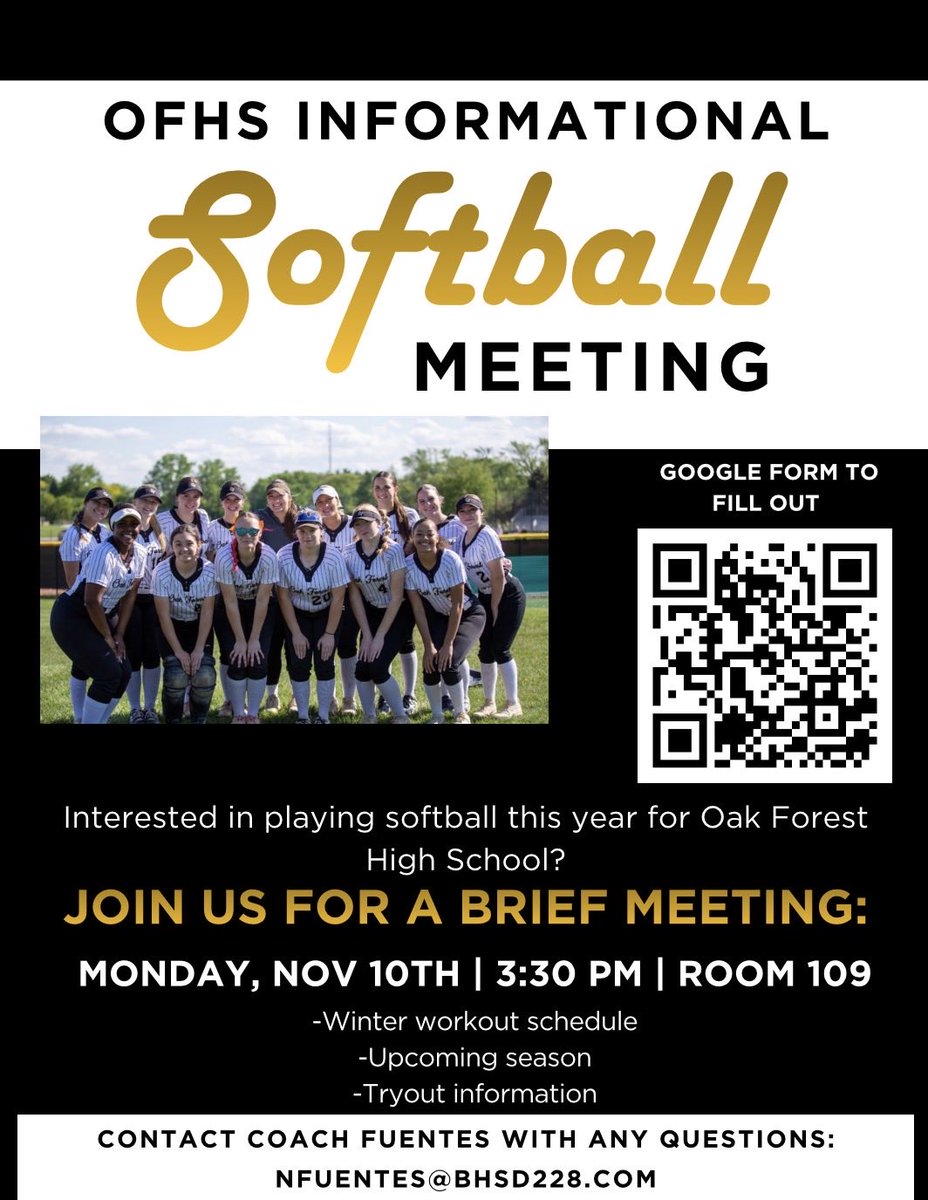 Oak Forest Softball tweet media