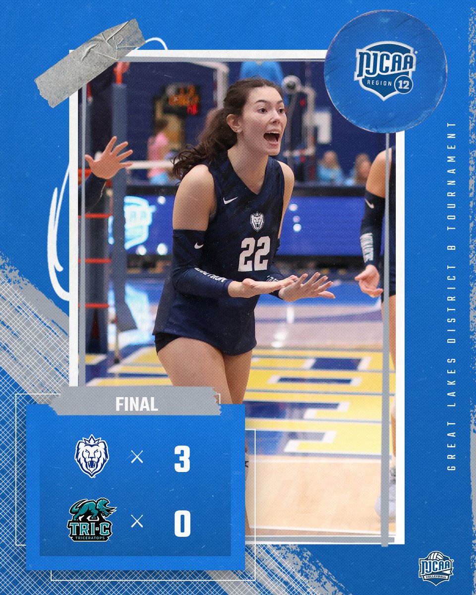 NJCAARegion12's tweet image. .@MacombVB advances in the Great Lakes District B Tournament with a three-set win over Cuyahoga! The Monarchs will play Mott at 1 PM!