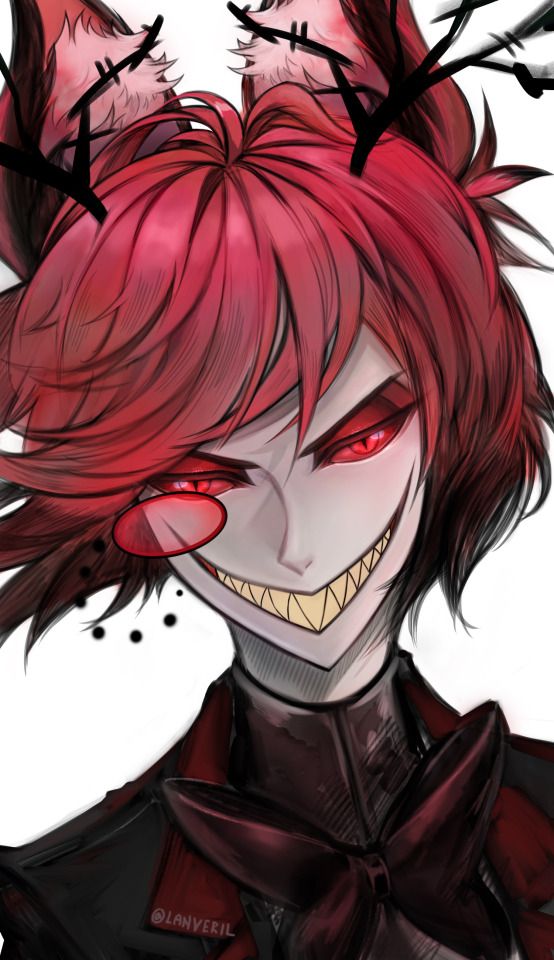 RoseAngle374647's tweet image. 😈 DEMON GRIN DROP! Helluva Boss x Alastor vibes: red antlers, glowing eyes, sharp teeth 🔥 Digital art! Commissions open! #HelluvaBoss   #HelluvaBossArt #AlastorFanart #HazbinHotel  #DemonArt #furryartist  #digitalart  #HelluvaBossOctavia