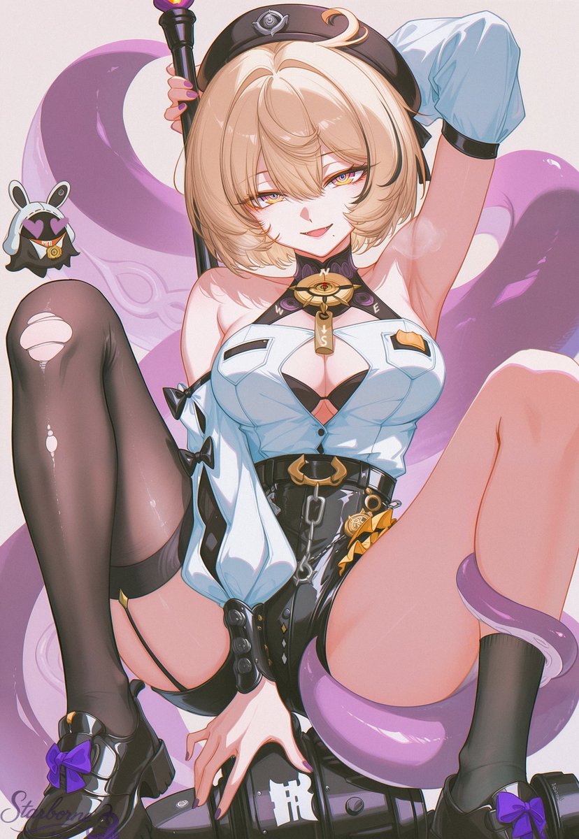 StarborneAI's tweet photo. Yidhari イドリー

✧ “Sin looks good, hm?” ✧ https://t.co/ZY4EjArXFU