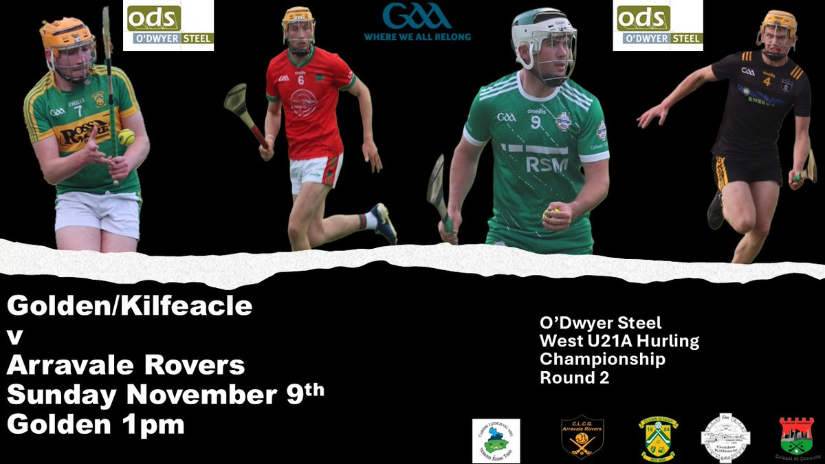 Sundays O'Dwyer Steel West U21A Hurling Championship Fixture. Note change of time to 1pm
<a href="/PremierviewPod/">The Premier 'View'</a>