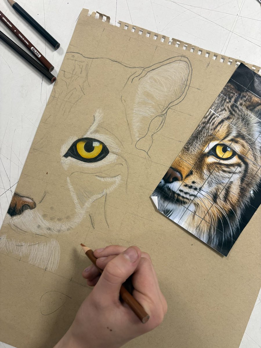 Some great work taking shape at art club tonight <a href="/winterfoldhs/">Winterfold School</a>