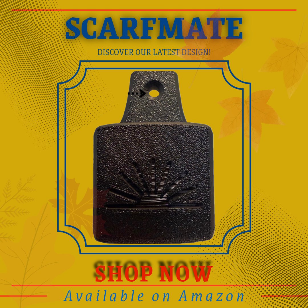 Smart design, smarter choice

Meet the *All-New* Scarfmate: sleek, affordable, and effortless! 🌟 The perfect addition to your everyday essentials, now available on Amazon. Make life easier without breaking the bank.

#Scarfmate #AmazonDeals #SmartDesign