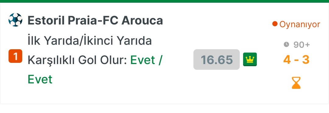LuaLua_78's tweet image. Aşagıdaki t.gramda vermis oldugumuz @oranexcel tablosundan sırasıyla ⬇️
✍️35.50 🔥🔥🔥✅️🎯
✍️14.80  🔥🔥🔥✅️🎯
✍️16.65   🔥🔥🔥✅️🎯
✍️4.33    🔥🔥🔥 ✅️🎯
KAZANÇ Sağladık 🤠🤠🤠
JHON WAYNE AFFETMEZ 🎯
Tesekkurler #oranexcel 🧡🧡🧡
