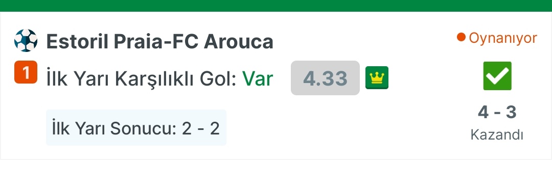 LuaLua_78's tweet image. Aşagıdaki t.gramda vermis oldugumuz @oranexcel tablosundan sırasıyla ⬇️
✍️35.50 🔥🔥🔥✅️🎯
✍️14.80  🔥🔥🔥✅️🎯
✍️16.65   🔥🔥🔥✅️🎯
✍️4.33    🔥🔥🔥 ✅️🎯
KAZANÇ Sağladık 🤠🤠🤠
JHON WAYNE AFFETMEZ 🎯
Tesekkurler #oranexcel 🧡🧡🧡