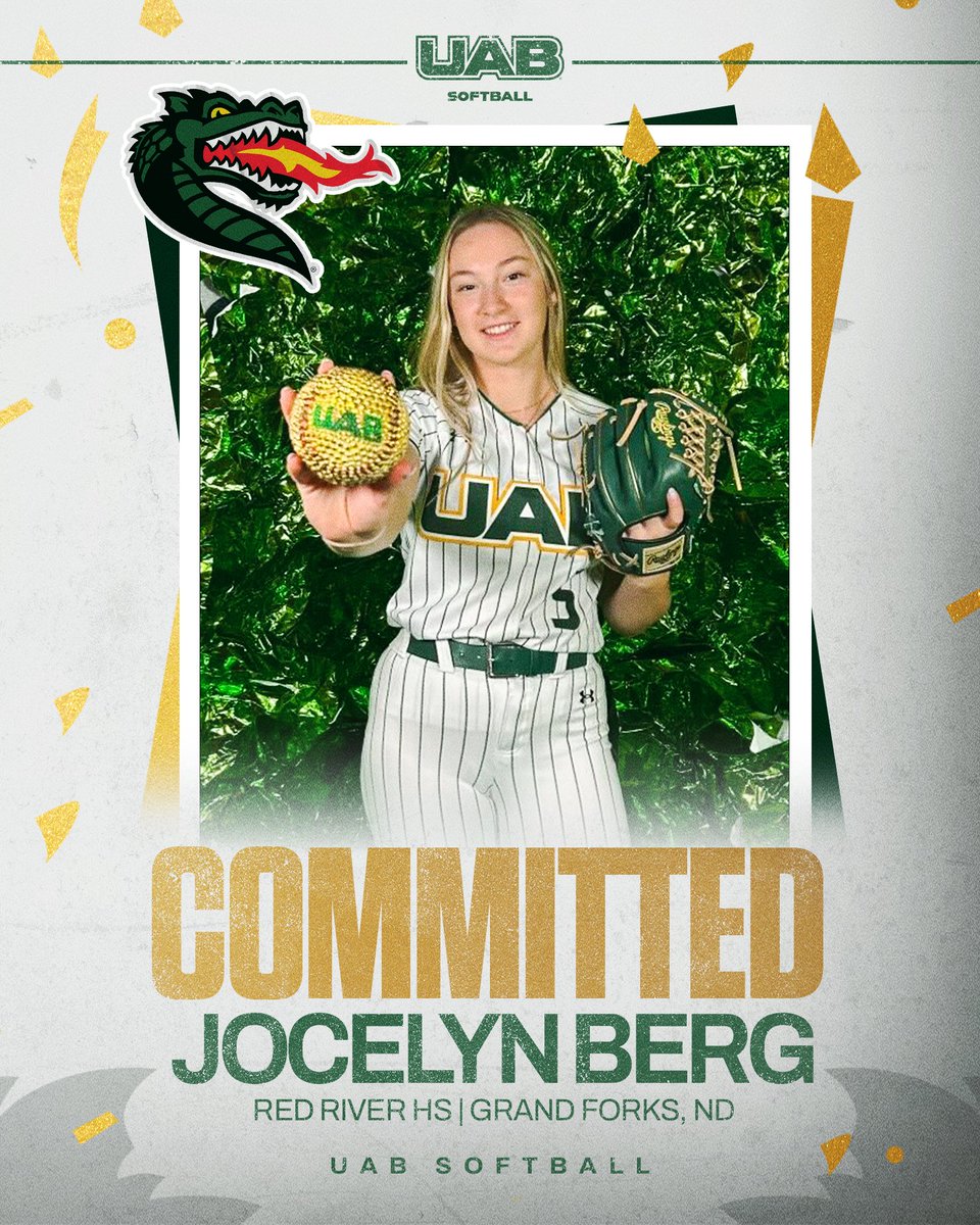 JocelynBerg2027's tweet photo. I am beyond excited to announce my verbal commitment to @UAB_SB!! GO BLAZERS!! 🐉🔥
@tsmartt14 @Mporter34 @AnnaShelnutt @mandybrooke14 @IowaPremierFP @JeffDodson39 @CoachVanceC @hrrodriquez https://t.co/mbviDBSOkV