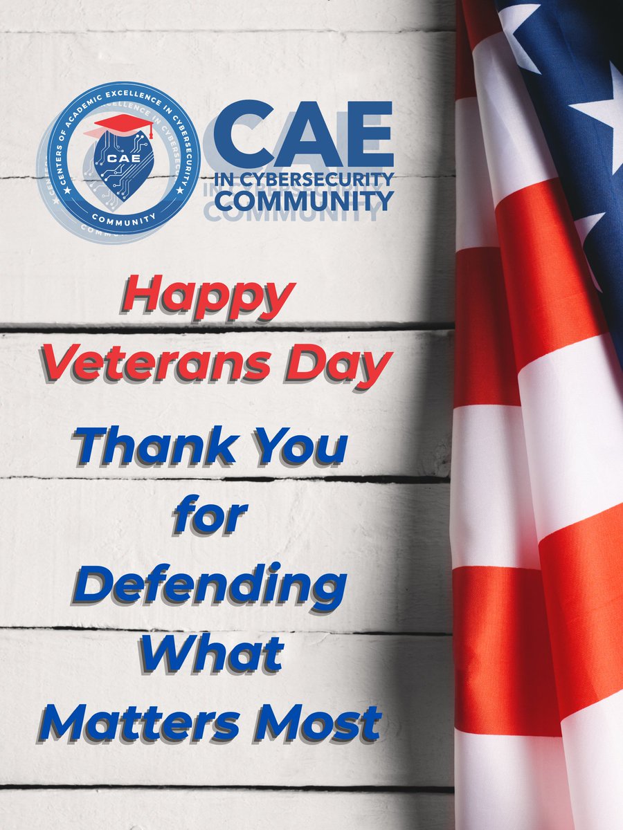 CAE in Cybersecurity Community tweet media