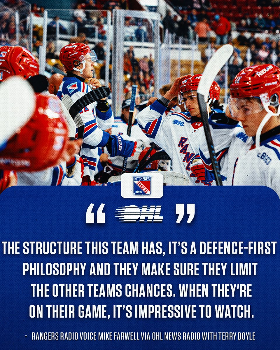 The <a href="/OHLRangers/">Kitchener Rangers</a> radio voice <a href="/farwell_ohl/">Mike Farwell</a> on the latest episode of the #OHLNewsRadio

Apple: tinyurl.com/yfwxm4yt
Spotify: tinyurl.com/3b862rtf