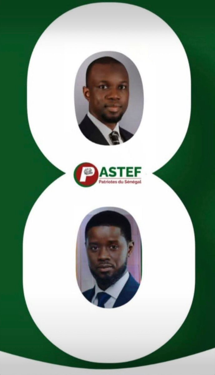 UNITÉ-FRATERNITÉ-JUSTESSE 
Notre pays a besoin de stabilité, de leadership et de travail de fond dans les décennies à venir.
Beaucoup de defis et peu de temps. #FOCUS#
<a href="/PastefFrance/">Pastef_FranceOfficiel</a> 
<a href="/PR_Diomaye/">Bassirou Diomaye Faye</a>
<a href="/SonkoOfficiel/">Ousmane Sonko</a>
<a href="/MakeedahBalqis/">Aïssata 𝕷𝖆 𝕹𝖚𝖇𝖎𝖊𝖓𝖓𝖊 🇸🇳🇨🇵🇲🇱🇵🇸</a> 
<a href="/vieuxaidara/">Karara</a> 
<a href="/elmaalignjaay/">El Malick NDIAYE</a>