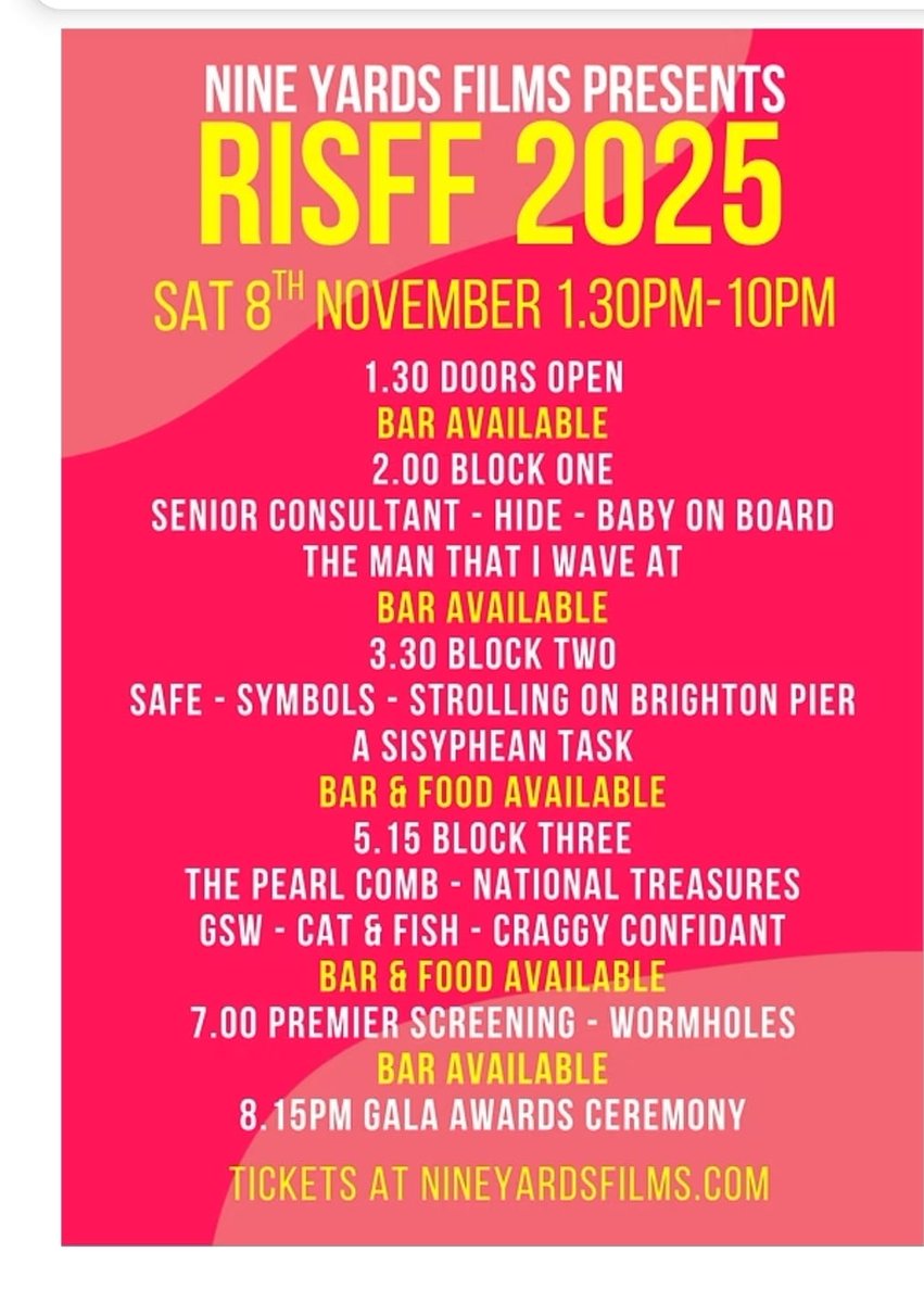 Richmond Int Screenwriting & Film Festival tweet media