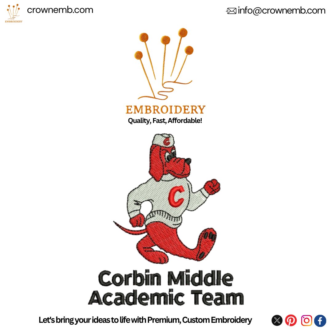 crown_emb's tweet photo. 🎯 Trusted Logo Digitizing for Your Brand | Crown Emb
We turn your logos into high-quality, stitch-ready embroidery files — 

🧢 Caps | 👕 Tees | 🧥 Jackets | 🧵 Patches
✅ Always on time ✅ Always premium quality
📩 info@crownemb.com
🌐 https://t.co/YnizZh8JCs https://t.co/Y4X6UXCAoC