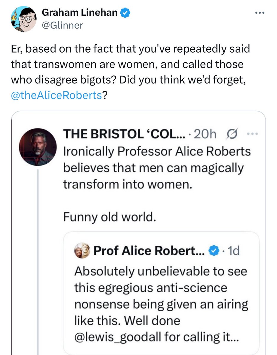 Prof Alice Roberts💙 tweet media