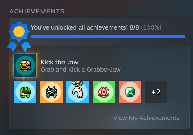 100%'d it a year ago. 0,99€ for this game is a steal!