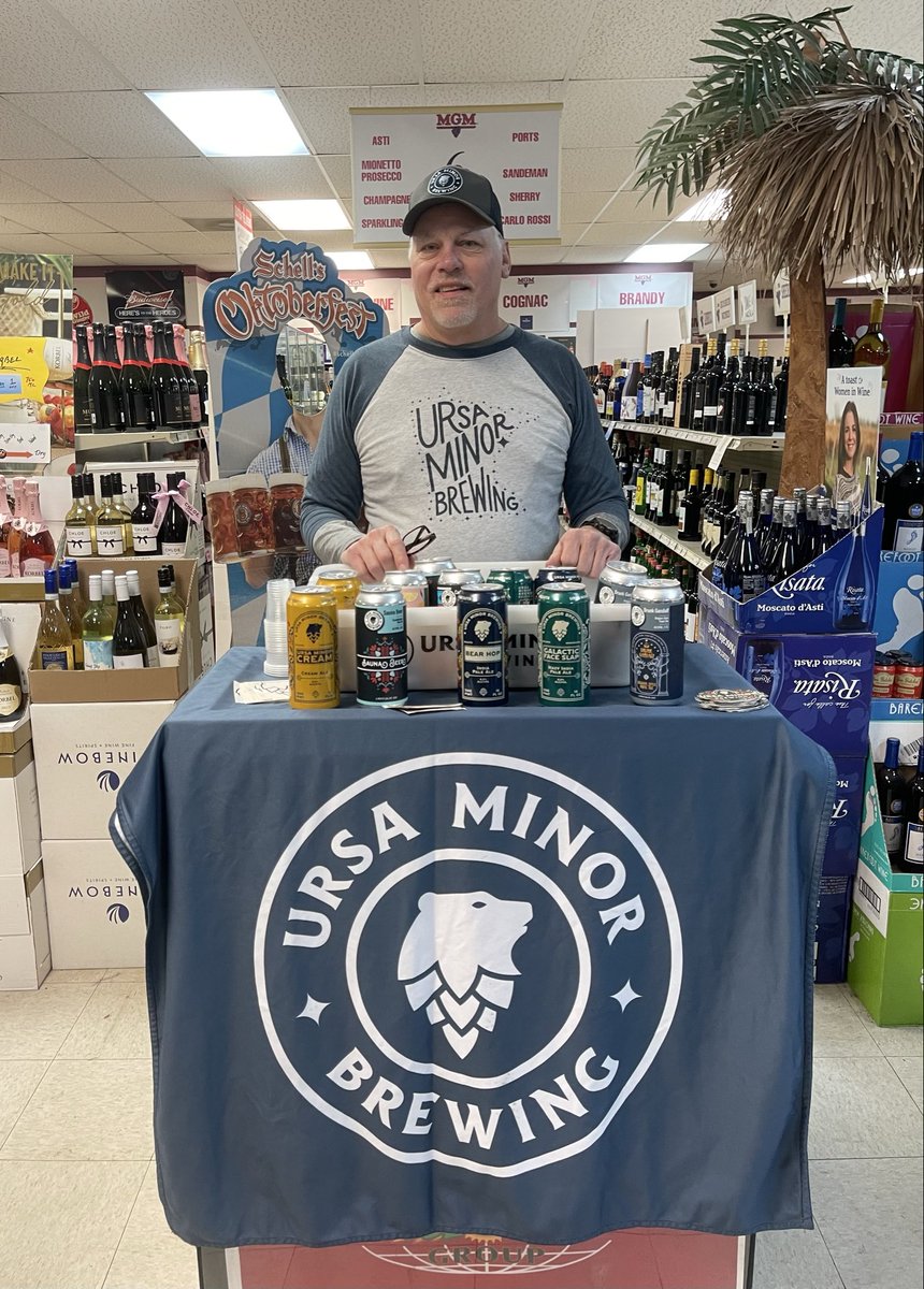 MGMEagan's tweet photo. Ursa Minor Beer Tasting &amp; You Betcha THC Tasting From 3:30-6:30!!! Stop in and sample some tasty local beer and THC!!! https://t.co/ysUkzpCjMn