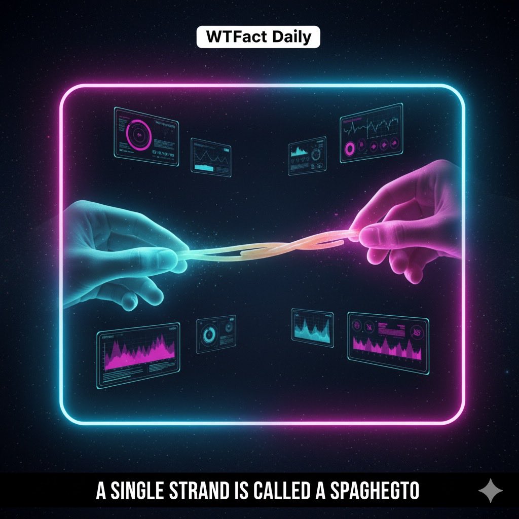 A single strand of spaghetti is called a "spaghetto"