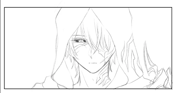 短いモファ漫画を描いている。今日アップできたら良いなぁ 