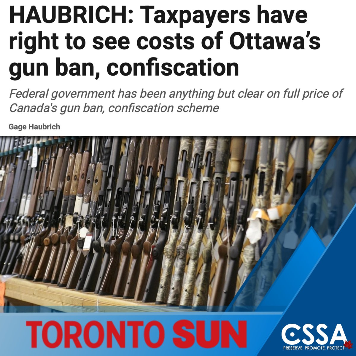 CSSA_CILA's tweet image. The federal government still won’t reveal the real cost of their gun ban &amp;amp; confiscation plan—despite massive price tags ranging from $200M to $6B. Experts say it won’t stop crime &amp;amp; only punishes law-abiding Canadians while wasting taxpayer money. We demand transparency before a…