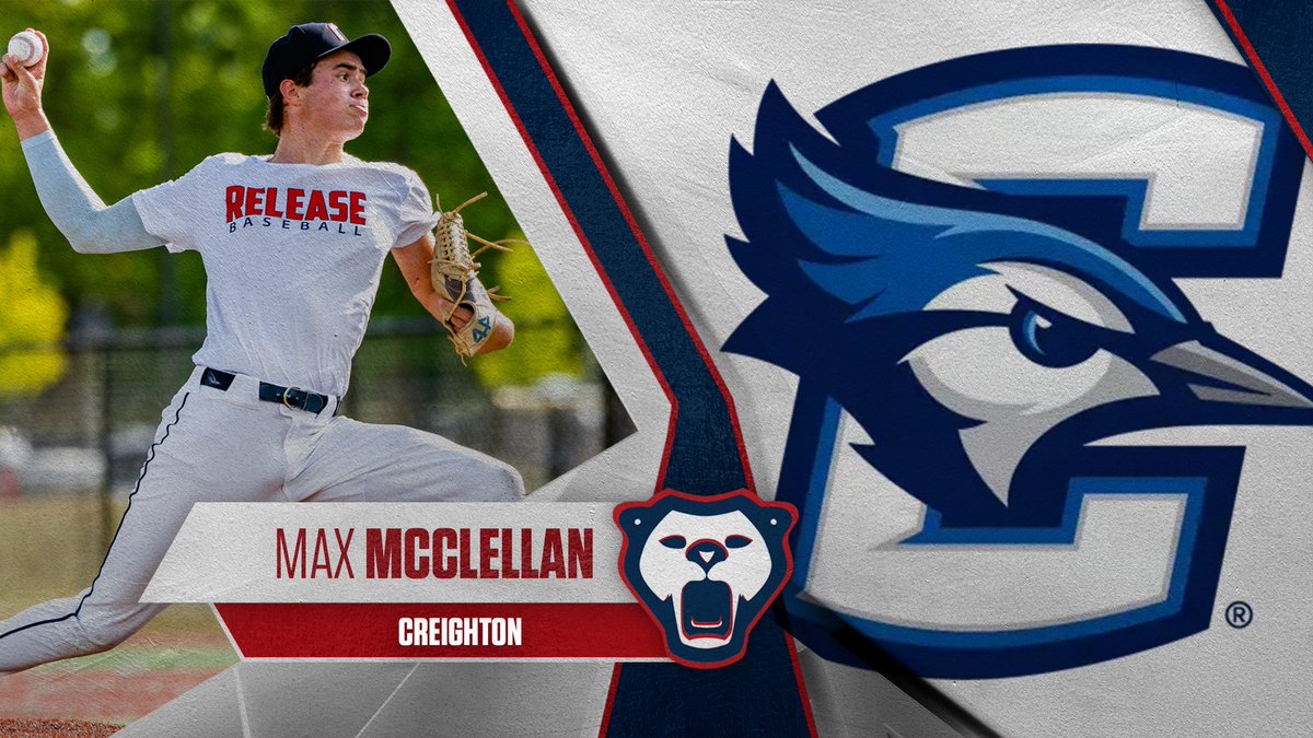 ReleaseBaseball's tweet image. Can’t wait to watch Max McClellan at Creighton! 

#WreakHavoc | @MaximusMcClell1