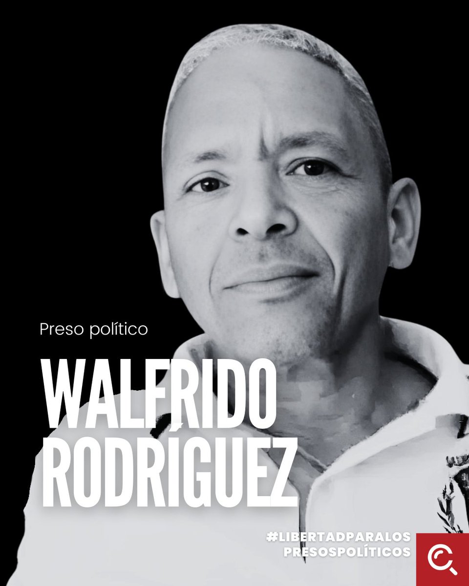 CubalexDDHH's tweet image. 🚨‼️ #AlertaCubalex | El preso político Walfrido Rodríguez Piloto fue trasladado de forma arbitraria el 2 de noviembre al penal Jóvenes del Cotorro (Ivanov), en #LaHabana, y desde entonces se encuentra en huelga de hambre como forma de protesta, exigiendo la liberación de los…