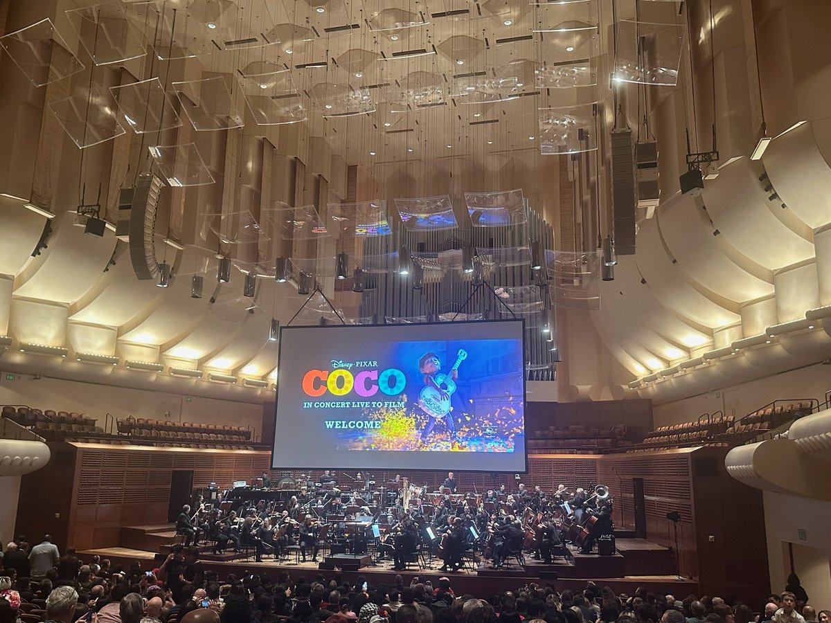 Want the coolest date idea in sf? Go to the sf symphony for a movie

Their orchestra plays the soundtrack to the movie while it plays

I saw coco last week and was in awe at how beautiful the whole experience was