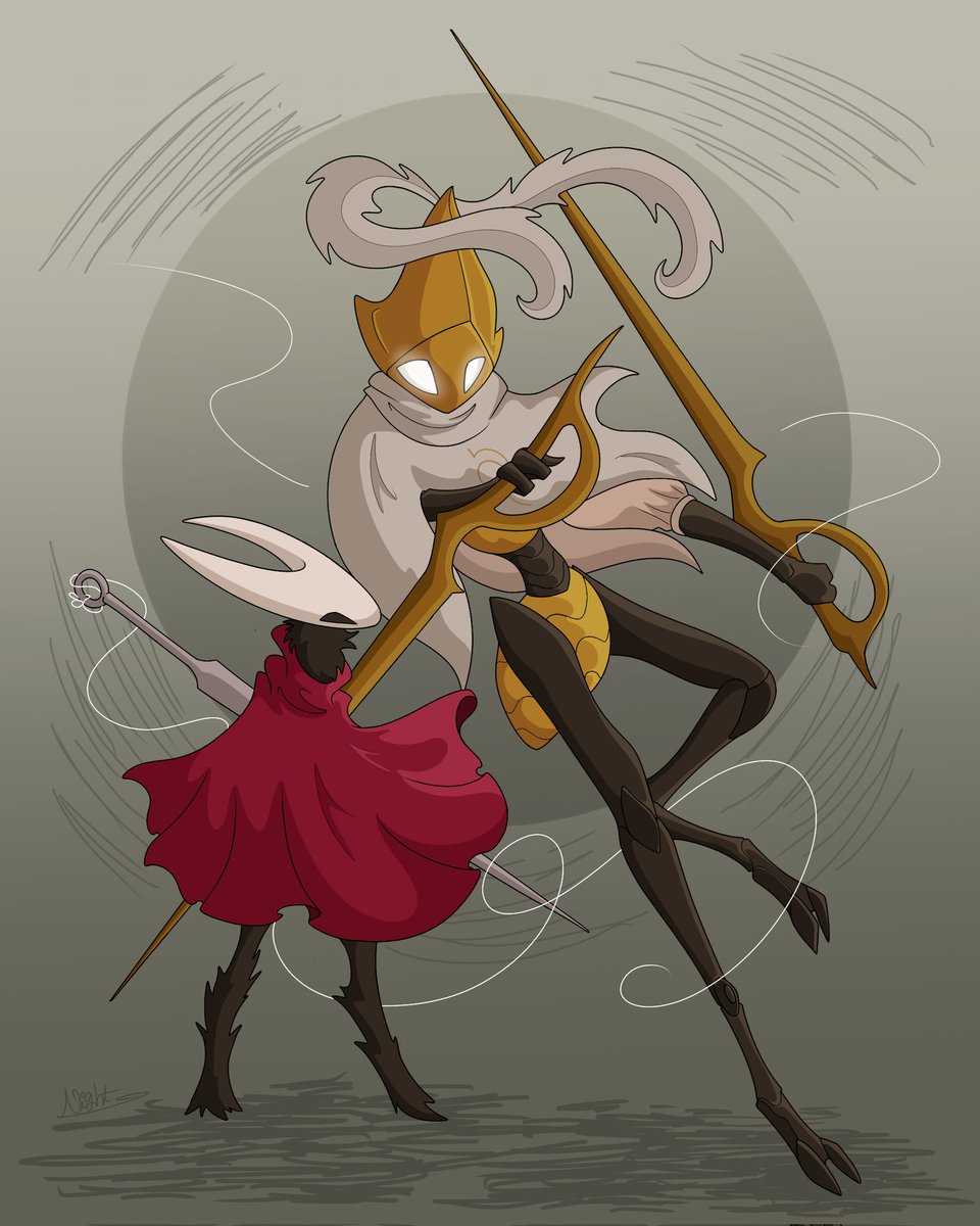 The duo of all time. 
#hollowknight #Hollowknightfanart #hollowknightart #silksong